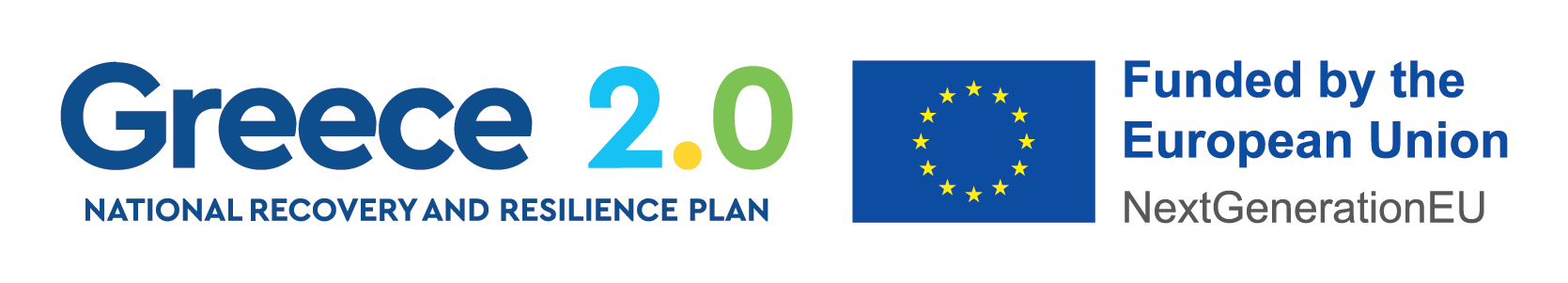 Greece 2.0, National Recovery and Resilience Plan, Funded by the European Union, NextGenerationEU